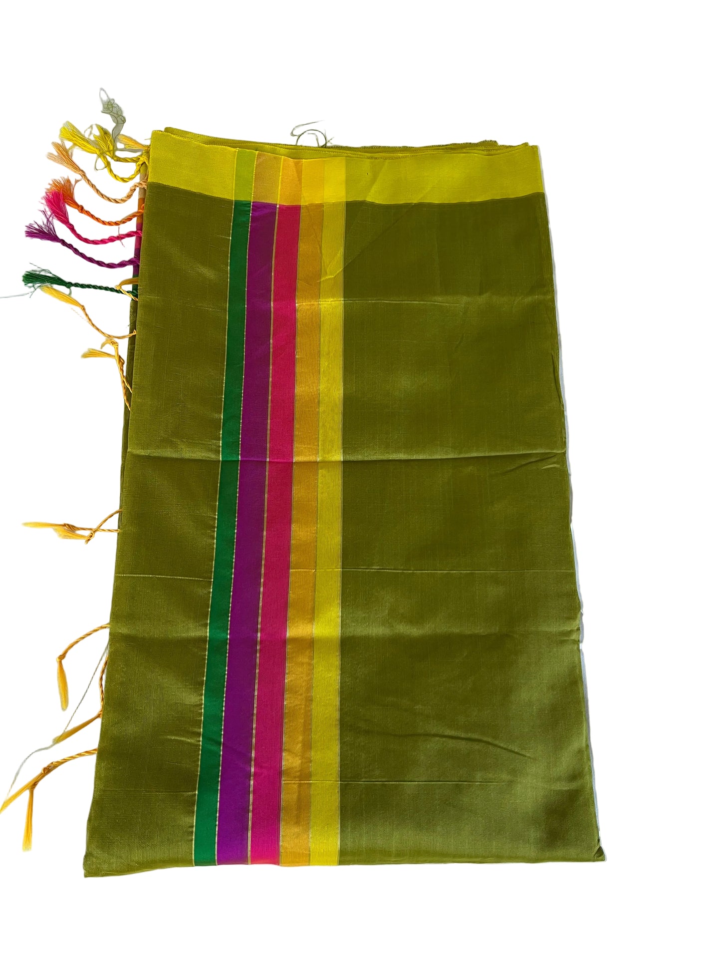 Olive Green Group Saree | Free Shipping on 2+ Items
