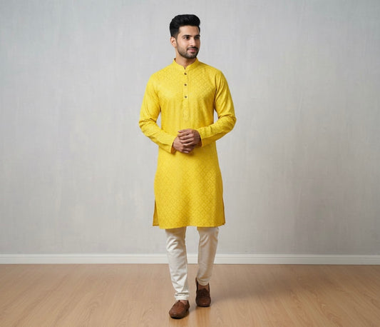 Yellow Group Panjabi | Free Shipping on 15+ Orders