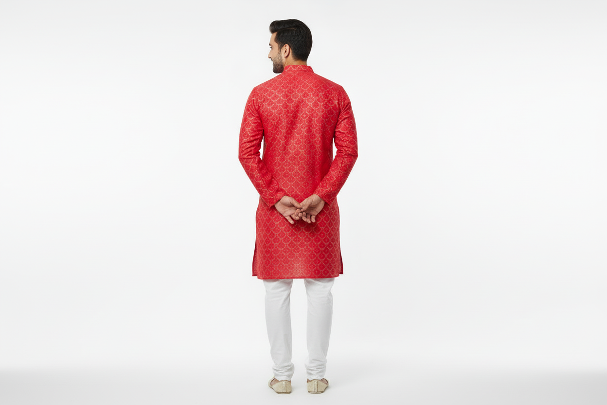 Red Group Panjabi | Free Shipping on 2+ Orders