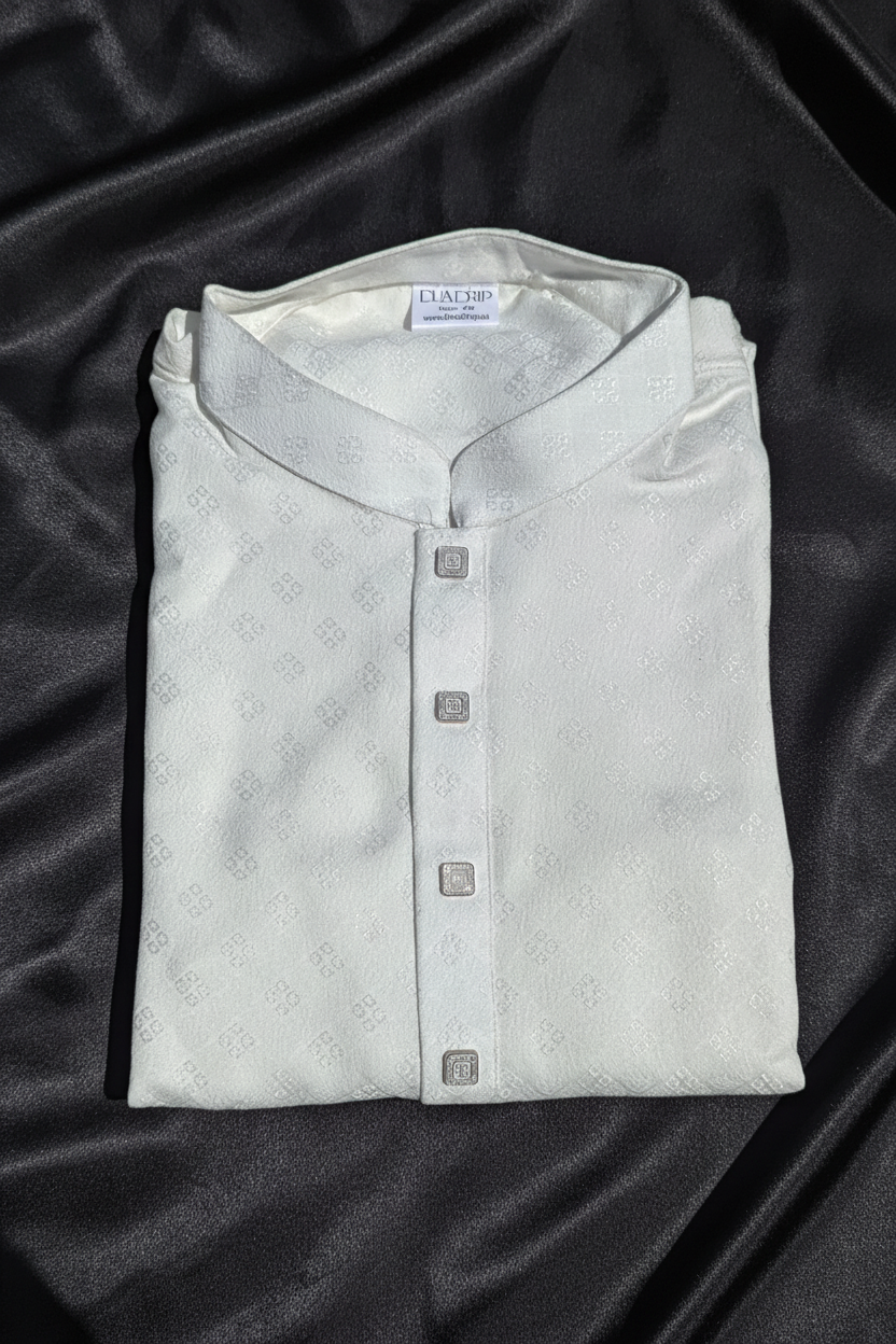 Off White Panjabi/Kurta | Free Shipping