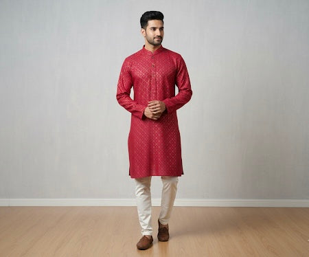 Red Group Panjabi | Free Shipping on 15+ Orders