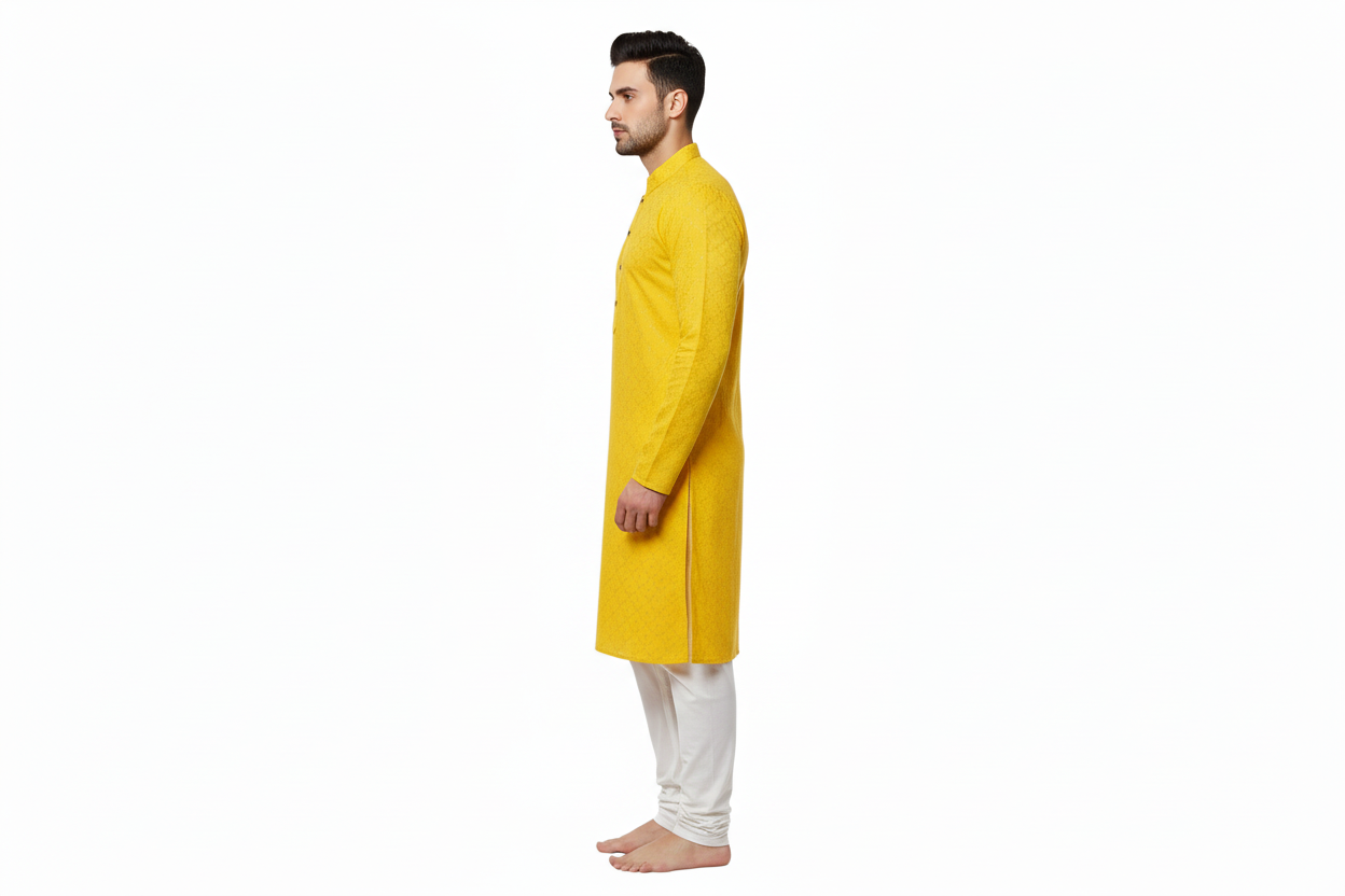 Yellow Group Panjabi | Free Shipping on 2+ Orders