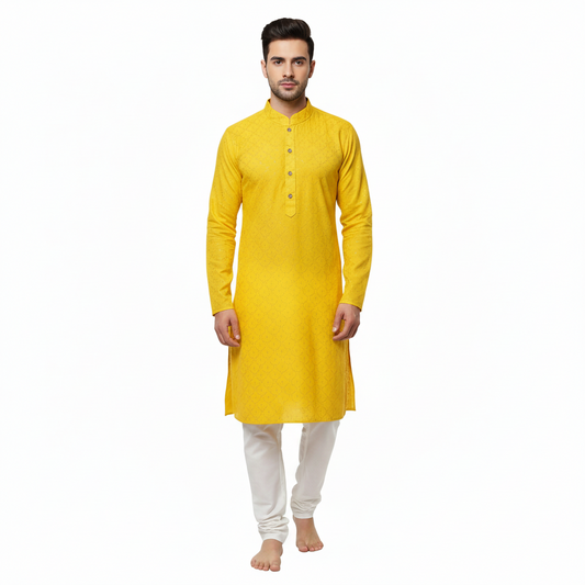 Yellow Group Panjabi | Free Shipping on 2+ Orders
