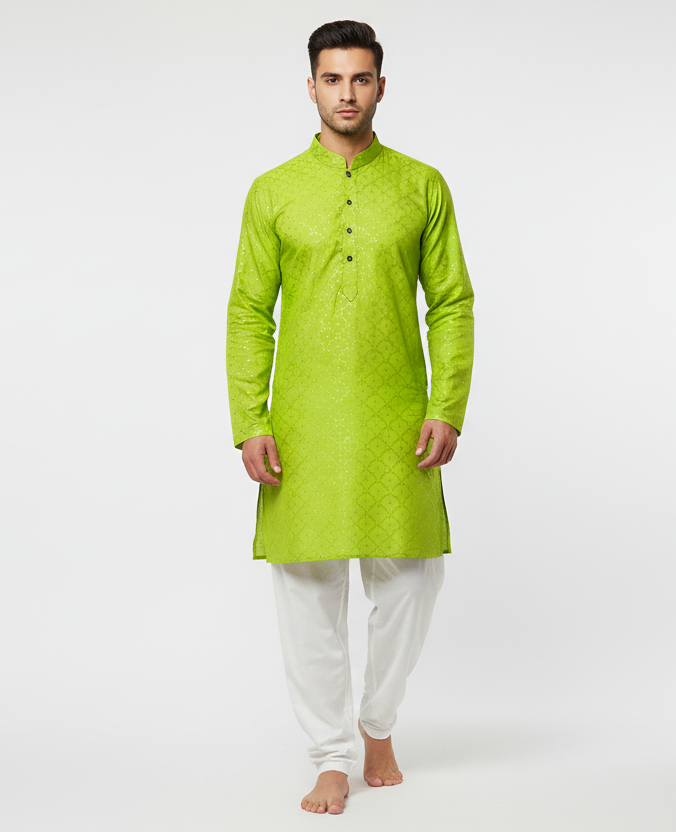 Green Group Panjabi | Free Shipping on 2+ Orders