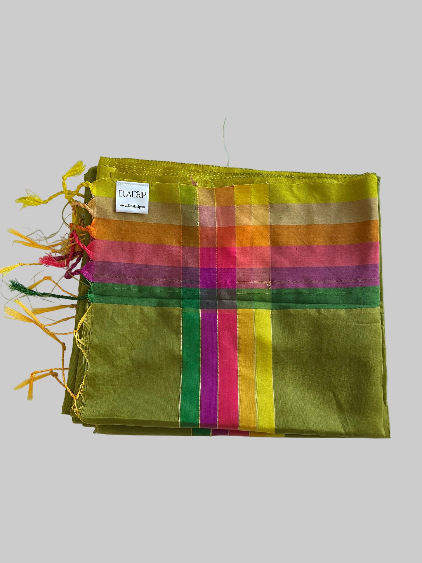 Olive Green Group Saree  | Free Shipping on 2+ Items