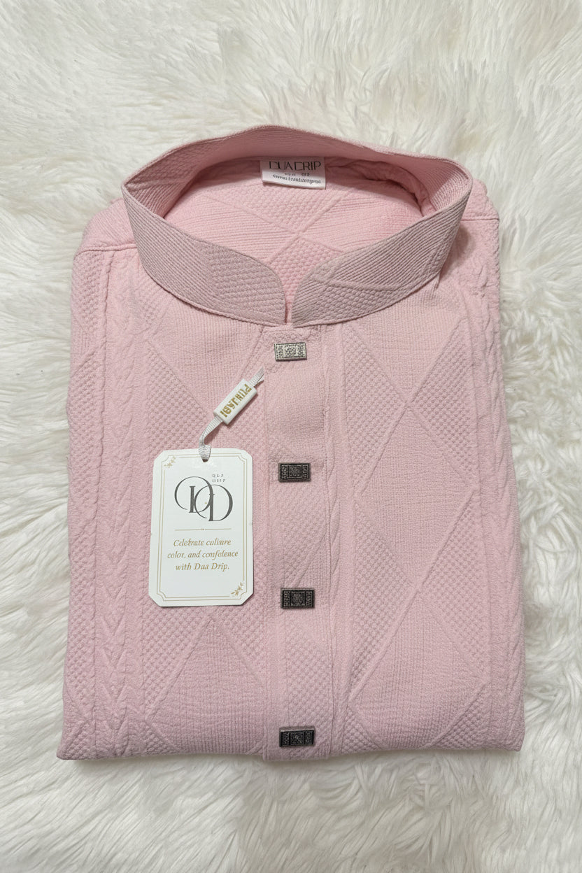 Dua Drip Exclusive baby pink Punjabi/Kurta | Free Shipping