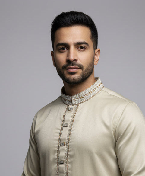 Embroidery design - Punjabi/ Kurta - Free Shipping