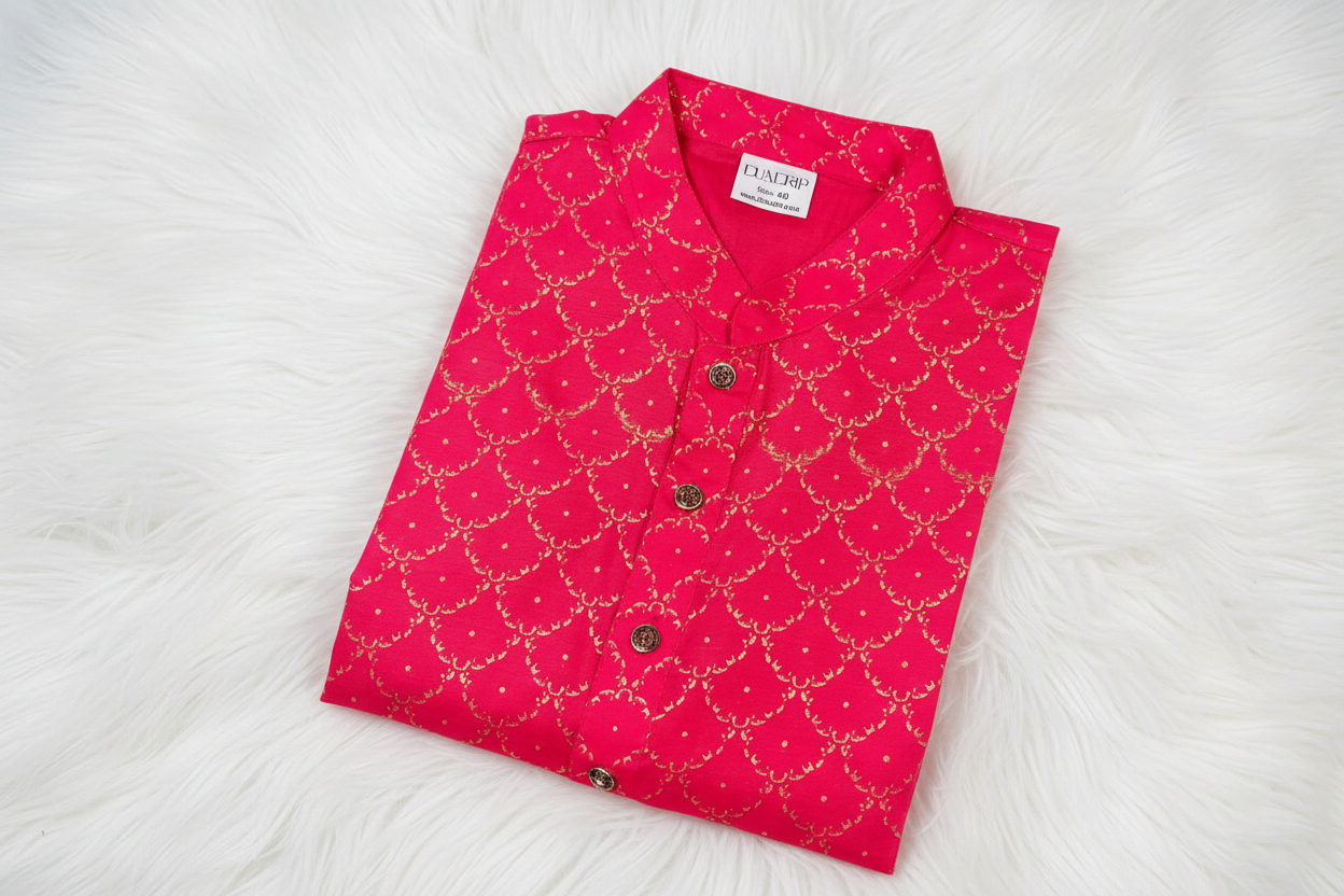 Red Group Panjabi  | Free Shipping on 2+ Items