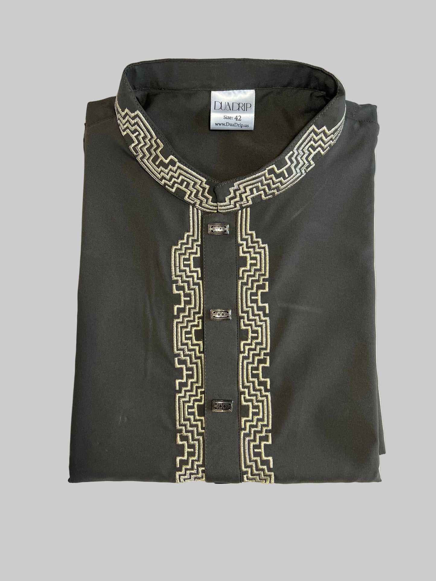 Dua drip Exclusive Dark Olive green Panjabi/Kurta / Free Shipping