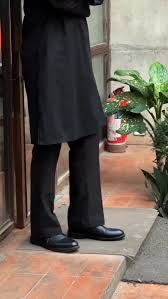 Black Bootcut Pants | Free Shipping