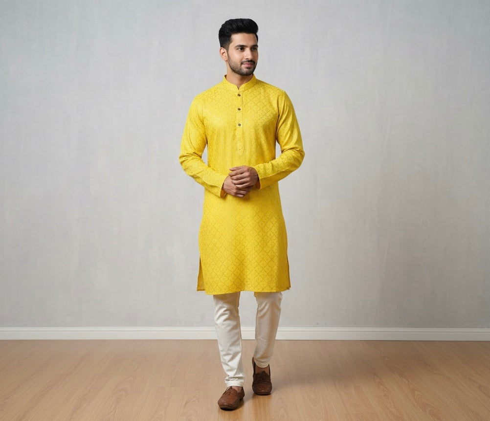 Yellow Group Panjabi | Free Shipping on 15+ Orders