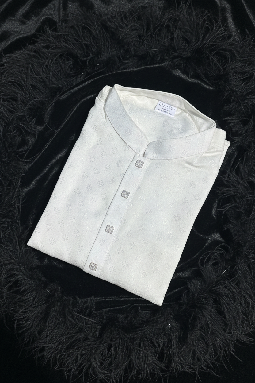 Off White Panjabi/Kurta | Free Shipping