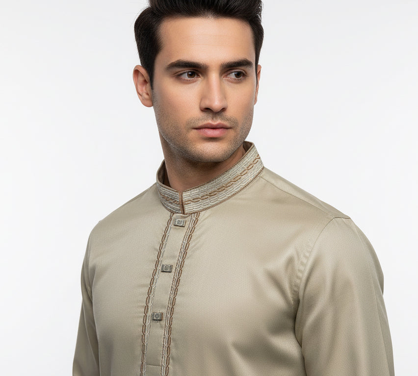 Embroidery design - Punjabi/ Kurta - Free Shipping