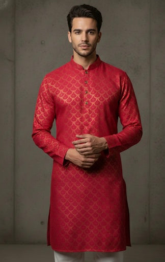 Red Group Panjabi | Free Shipping on 15+ Orders