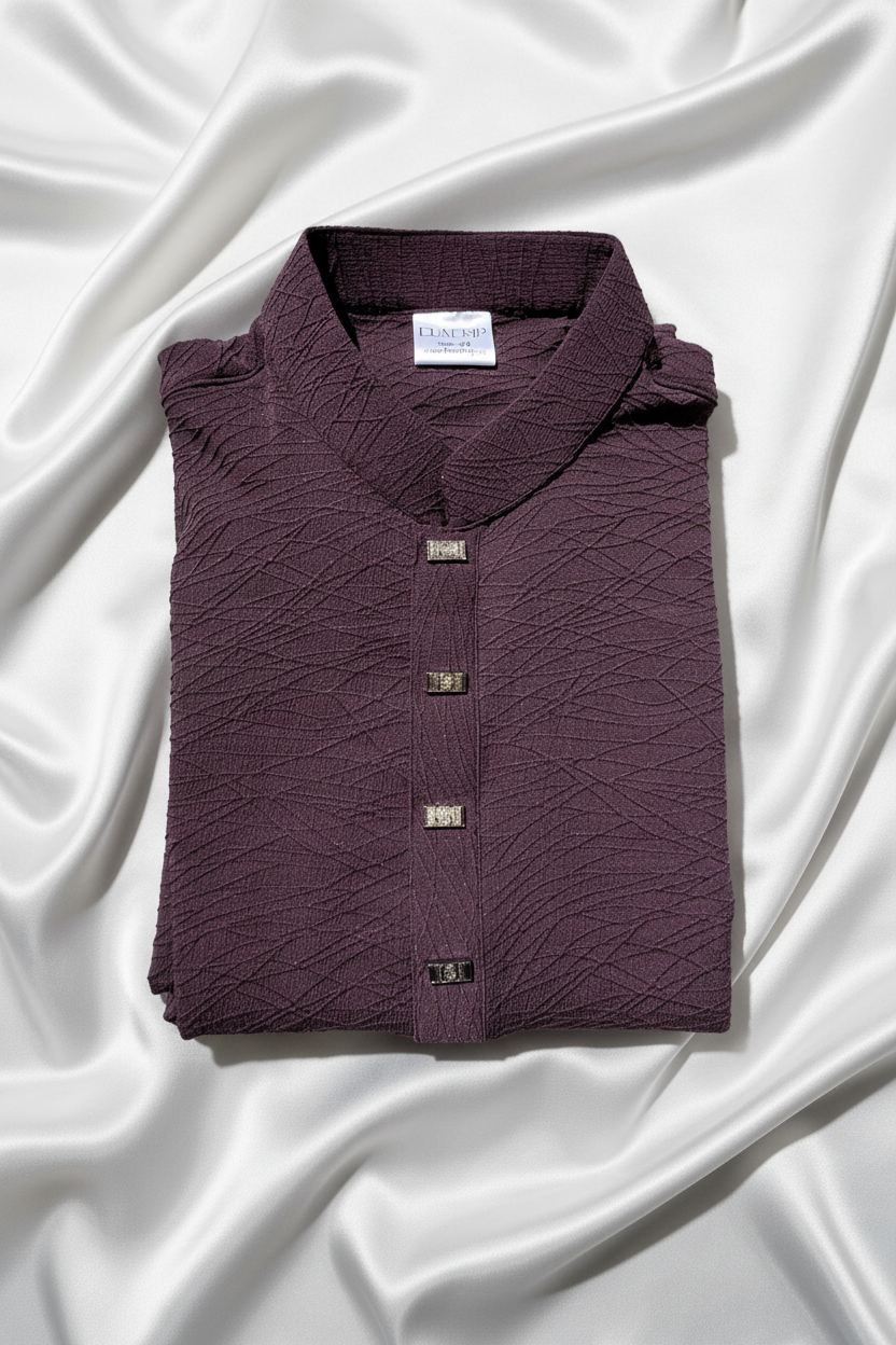 Dua Drip Exclusive purple Punjabi/Kurta / Free Shipping