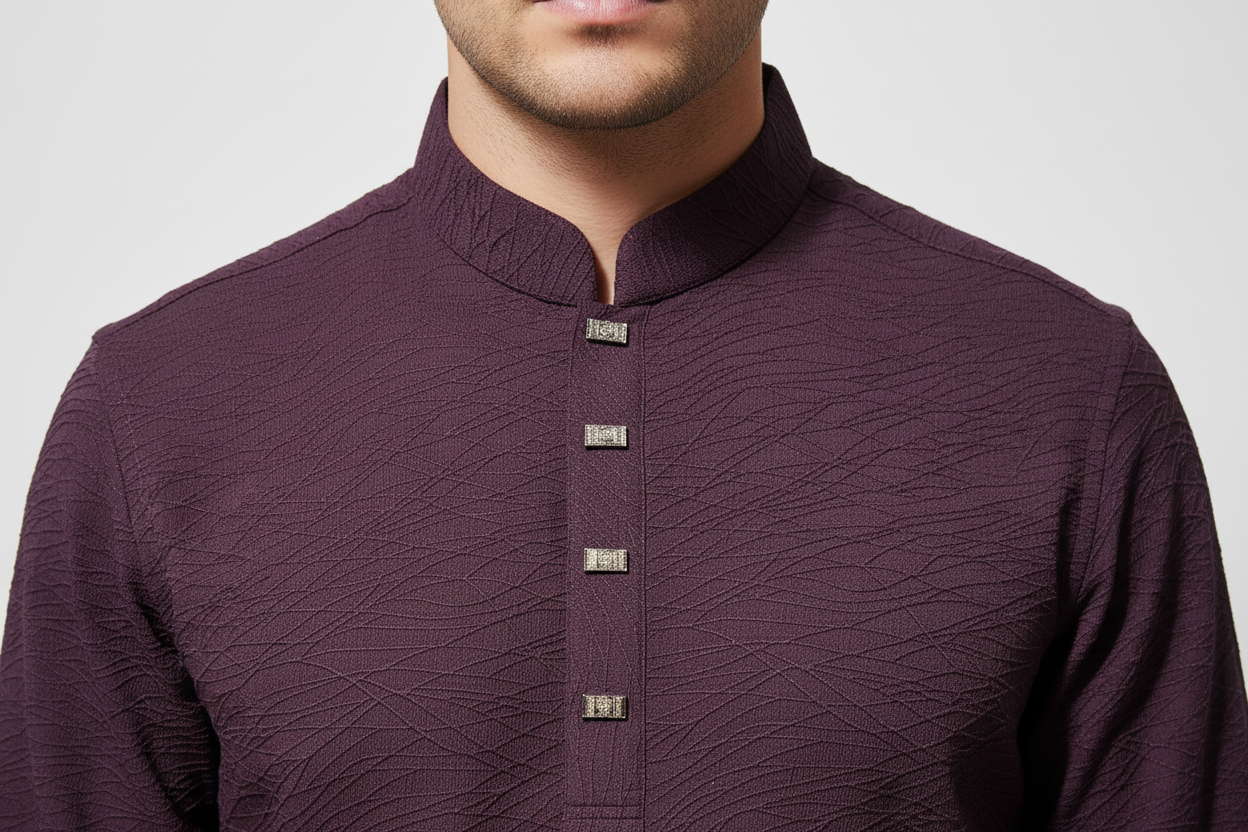 Dua Drip Exclusive purple Punjabi/Kurta / Free Shipping