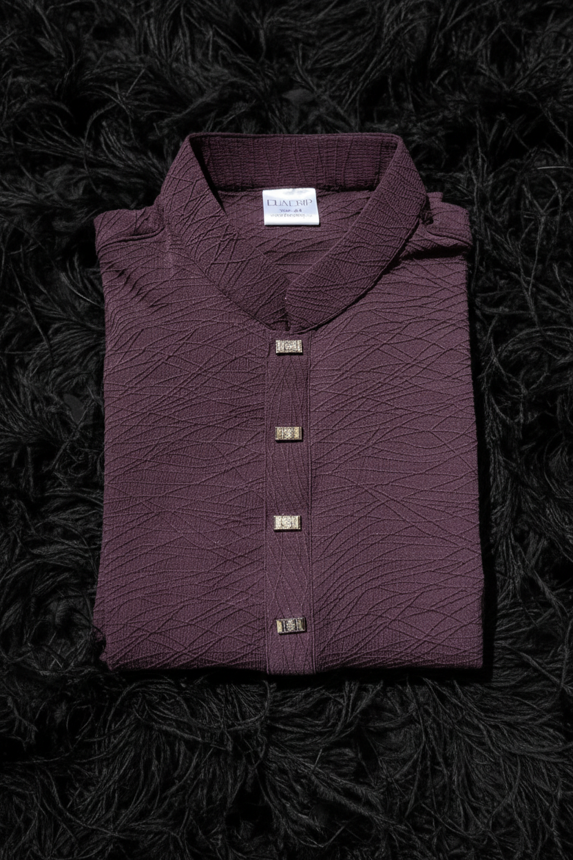 Dua Drip Exclusive purple Punjabi/Kurta / Free Shipping