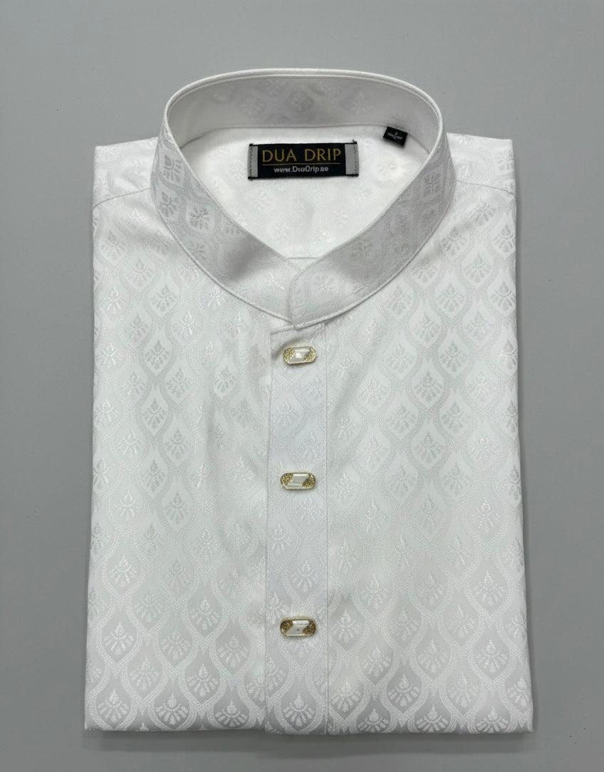 Dua Drip Premium White Panjabi